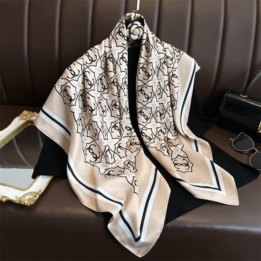 Amelie Floral Square Scarf