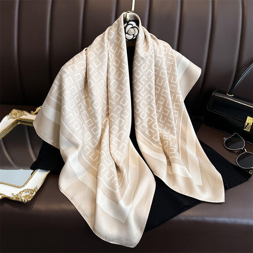 Amelie Floral Square Scarf