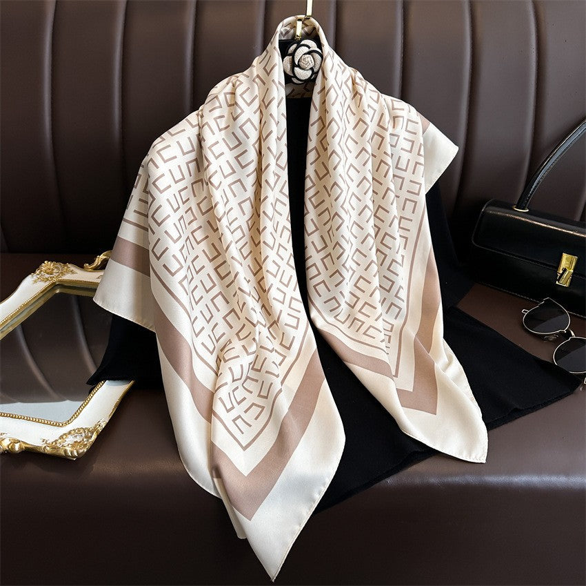 Amelie Floral Square Scarf
