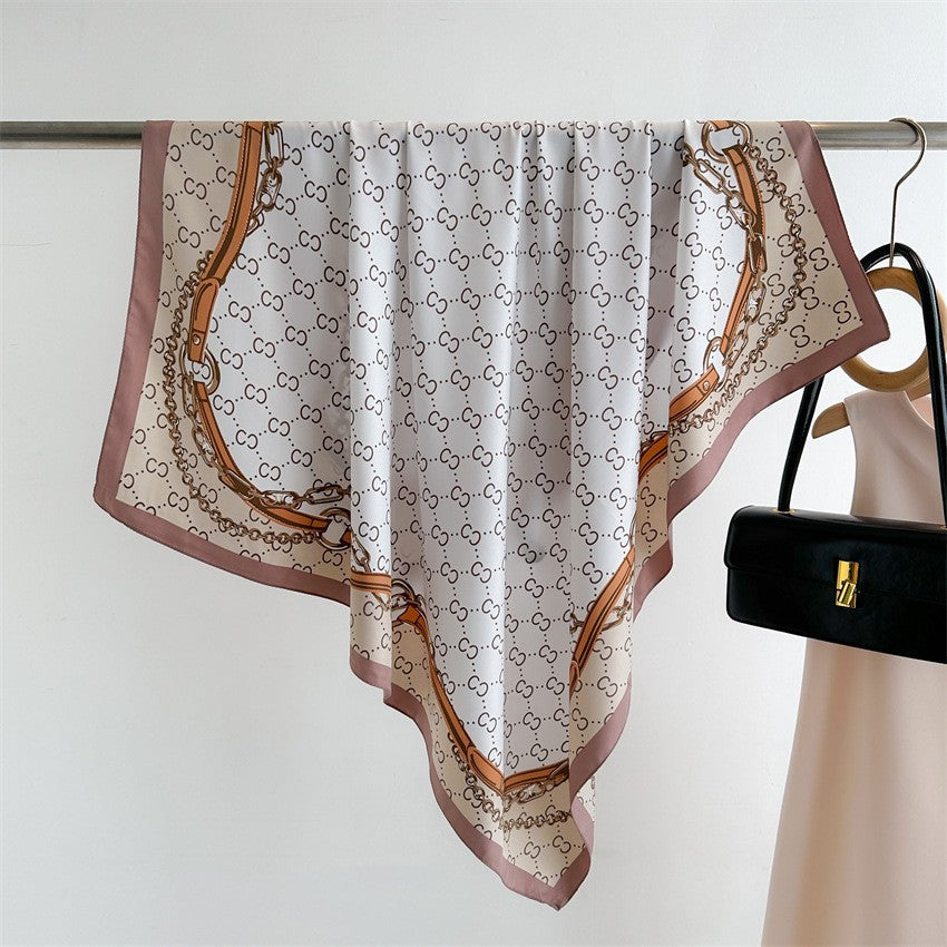 Amelie Floral Square Scarf