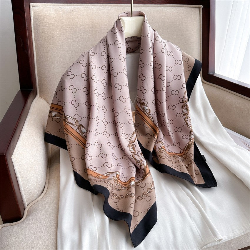 Amelie Floral Square Scarf