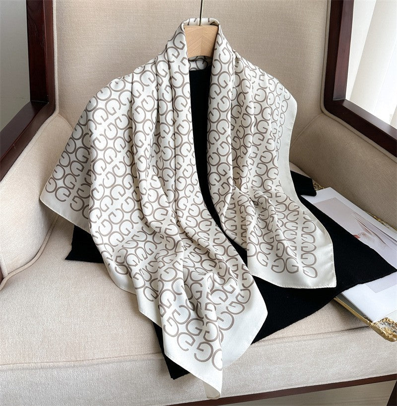 Amelie Floral Square Scarf