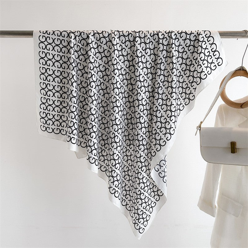 Amelie Floral Square Scarf
