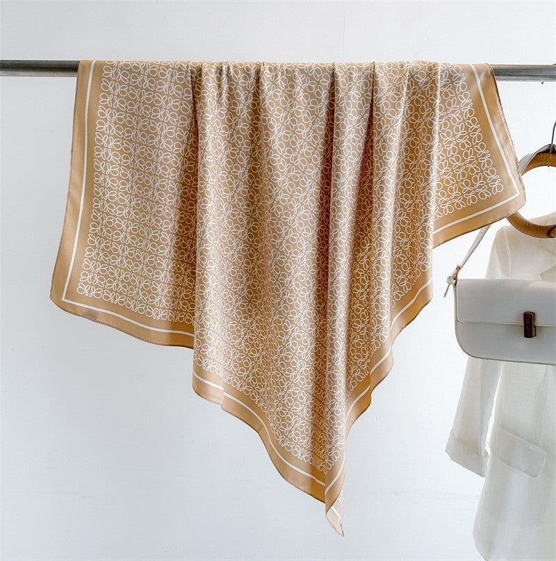 Amelie Floral Square Scarf