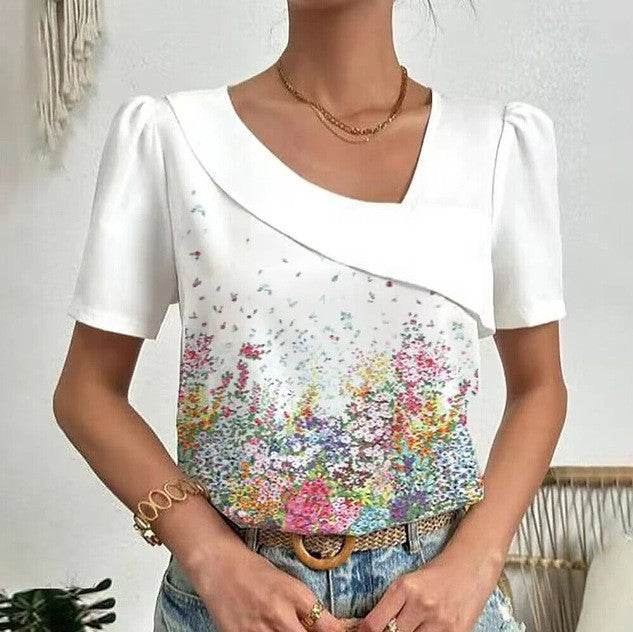 Celine Plus Size Printed Blouse