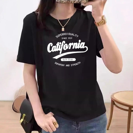 Liora Letter Print Tee