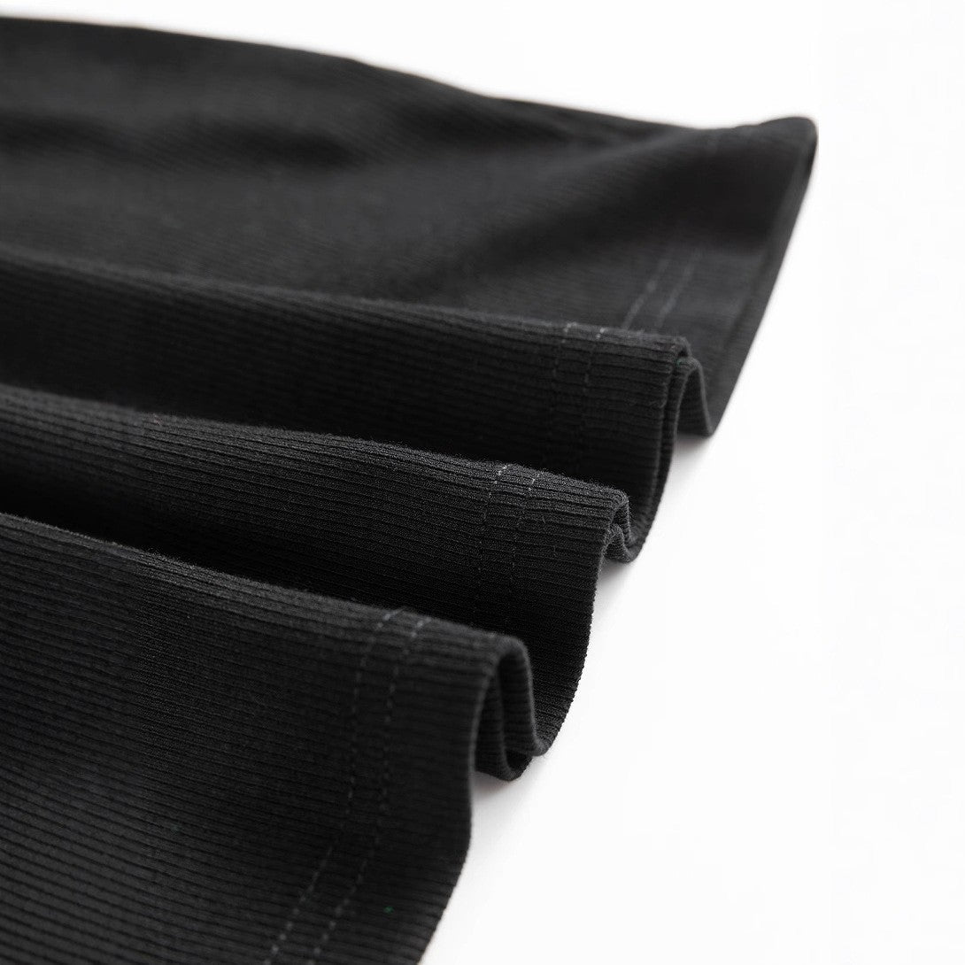 Marise Mesh Ruffle Sleeve Top