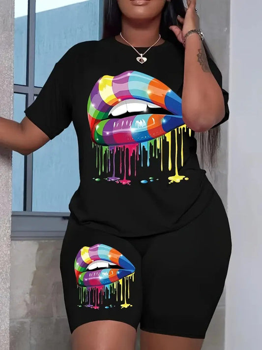 Nova Drop Shoulder Graphic Tee