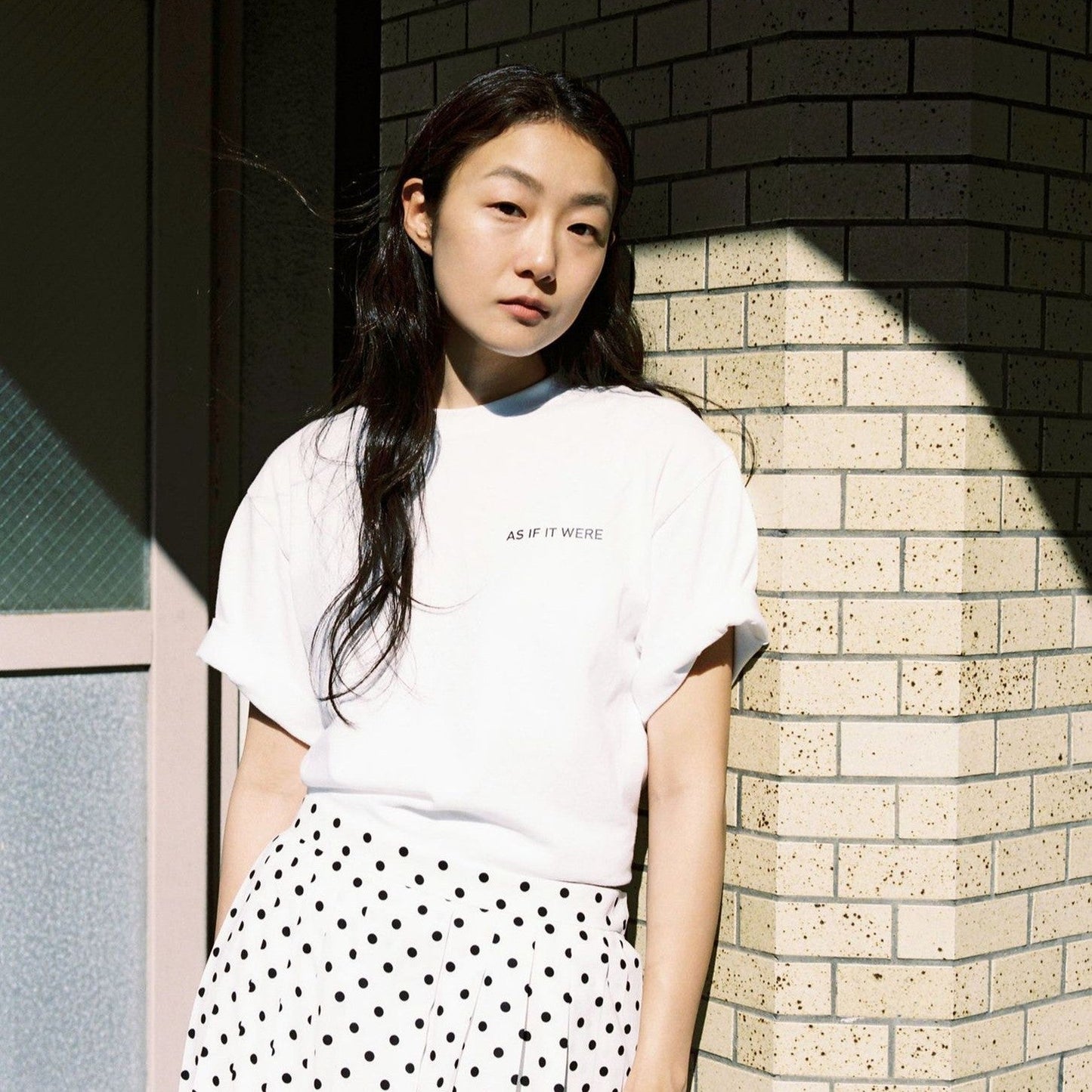 Nova Letter Print Cotton Tee